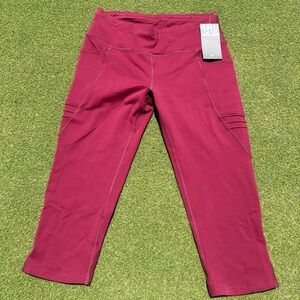 Oiselle Triple Threat Capri Tights, Size 10, NWT